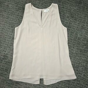 Aritzia Babaton sleeveless top cream size S